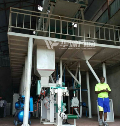 Burundi 40T/Day Maize Flour Milling Line Installation